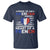 Pride Of An American Heart Of A French T Shirt - Wonder Print Shop