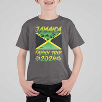 Jamaica Family Trip 2024 T Shirt For Kid Beach Vacation Matching Jamaican Caribbean - Wonder Print Shop