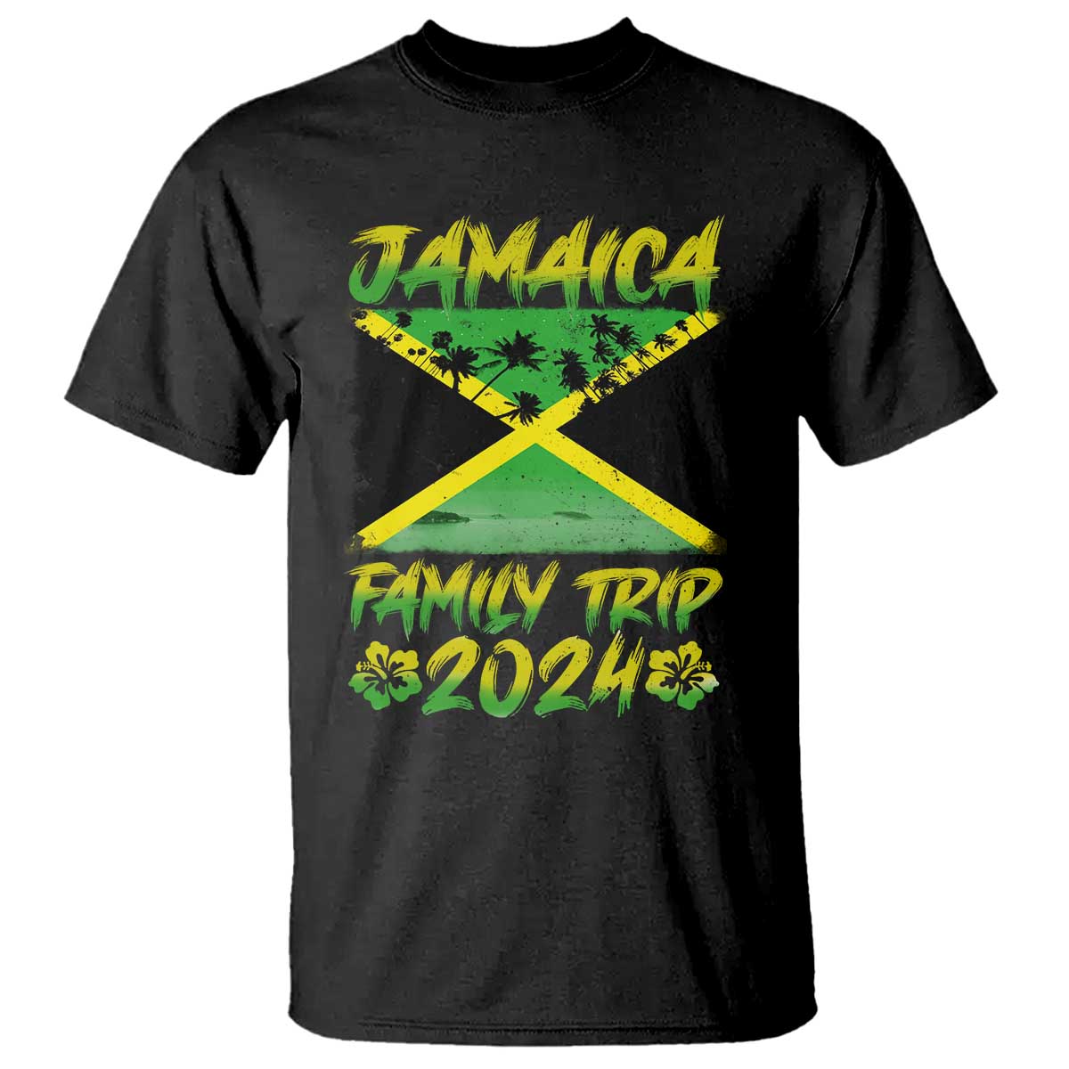 Jamaica Family Trip 2024 T Shirt Beach Vacation Matching Jamaican Caribbean - Wonder Print Shop