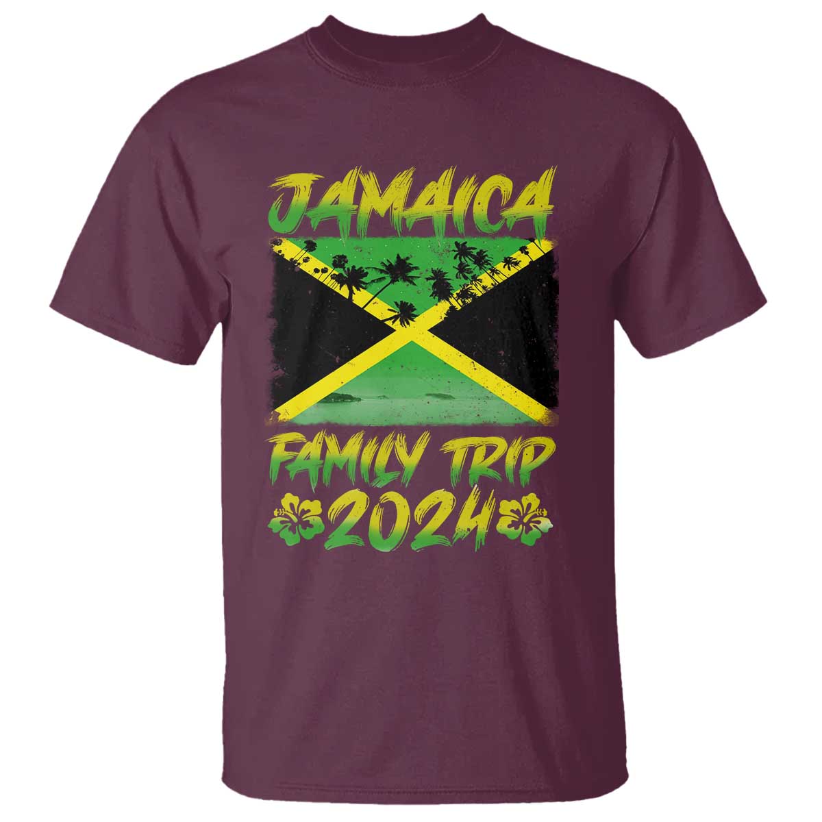 Jamaica Family Trip 2024 T Shirt Beach Vacation Matching Jamaican Caribbean - Wonder Print Shop