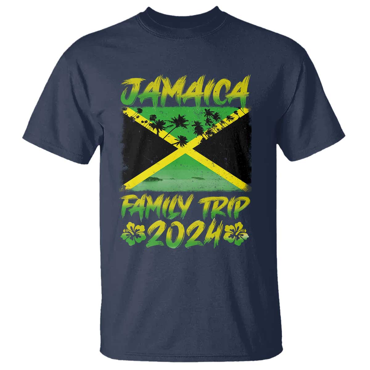 Jamaica Family Trip 2024 T Shirt Beach Vacation Matching Jamaican Caribbean - Wonder Print Shop