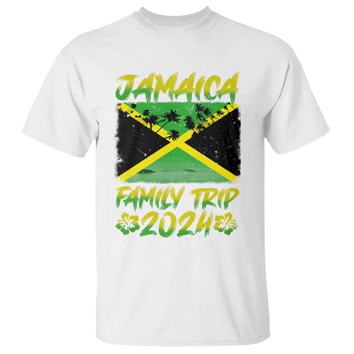 Jamaica Family Trip 2024 T Shirt Beach Vacation Matching Jamaican Caribbean - Wonder Print Shop