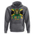 Jamaican Independence  EST 1962 Jamaica Flag Lion Hoodie - Wonder Print Shop