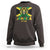 Jamaican Independence  EST 1962 Jamaica Flag Lion Sweatshirt - Wonder Print Shop
