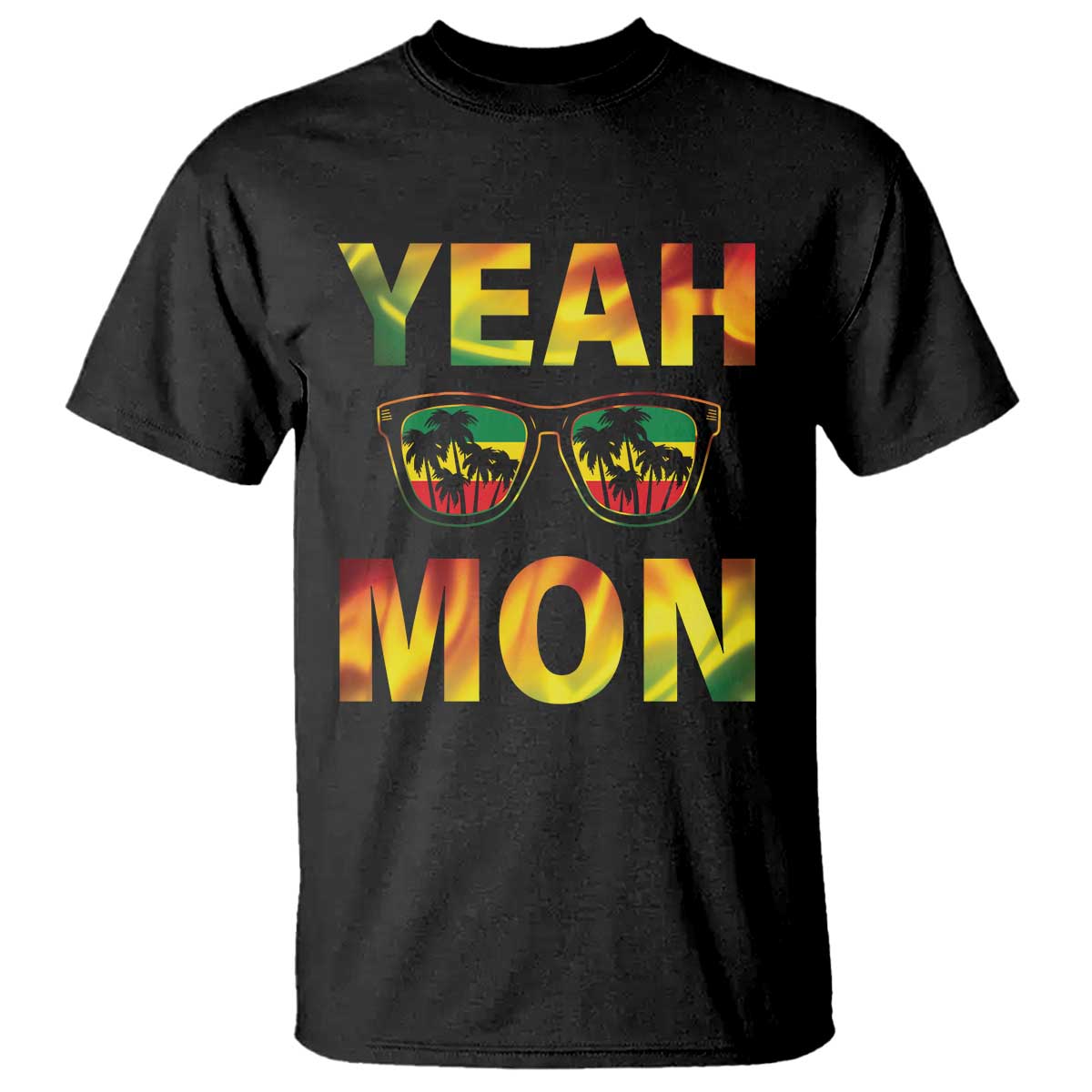 Funny Yeah Mon Jamaican Jamaica Reggae T Shirt - Wonder Print Shop
