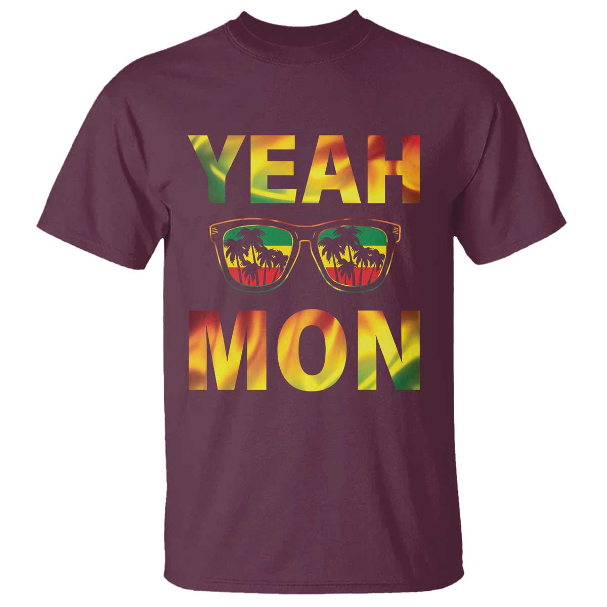 Funny Yeah Mon Jamaican Jamaica Reggae T Shirt - Wonder Print Shop