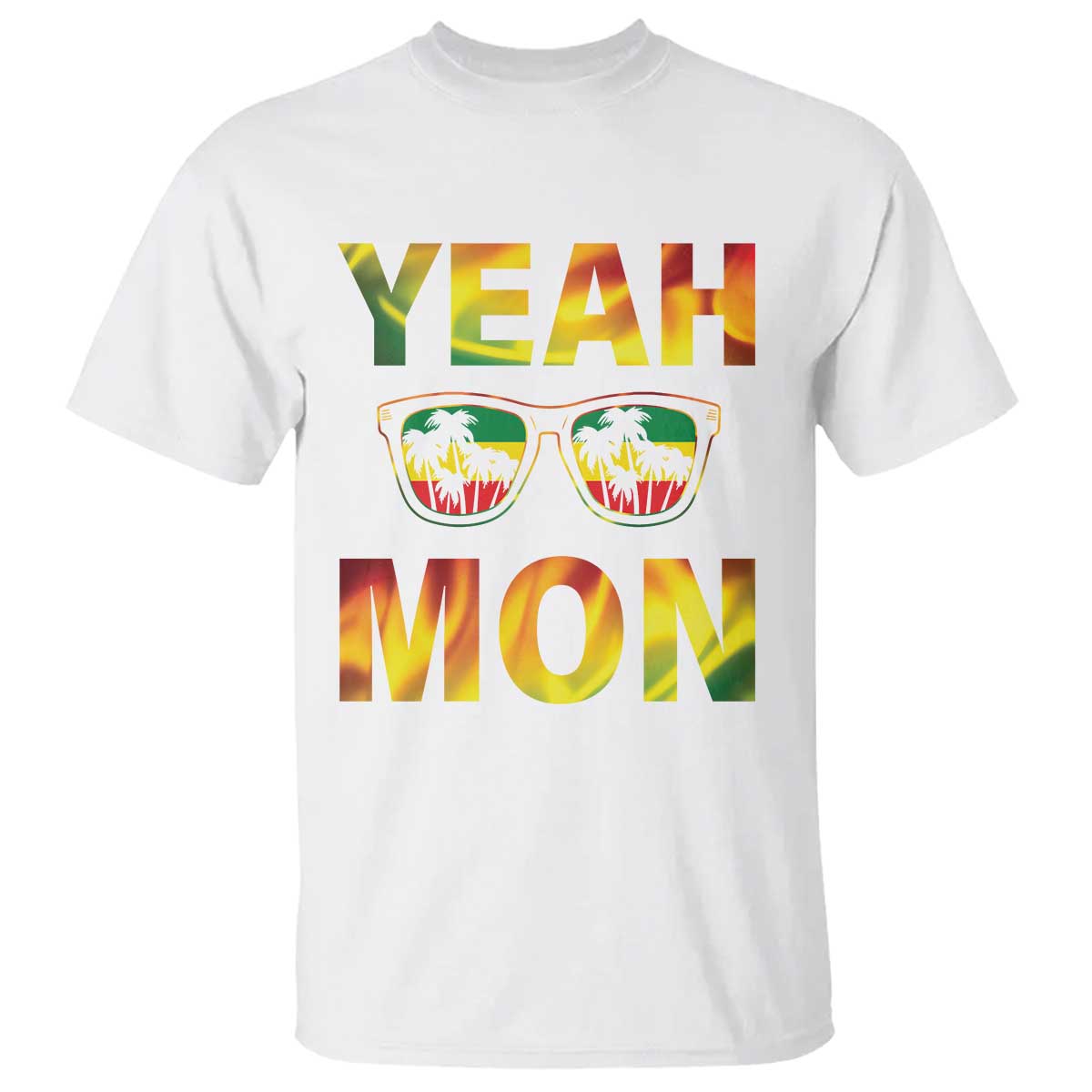 Funny Yeah Mon Jamaican Jamaica Reggae T Shirt - Wonder Print Shop