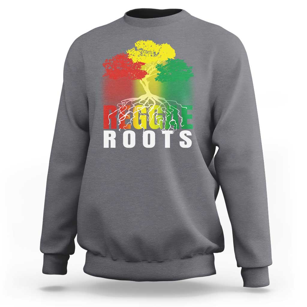 Reggae Roots Rasta Jamaican Music Sweatshirt - Wonder Print Shop