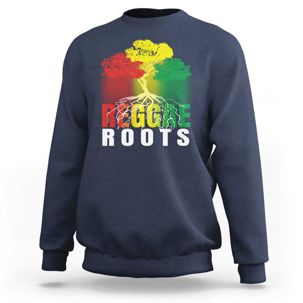 Reggae Roots Rasta Jamaican Music Sweatshirt - Wonder Print Shop