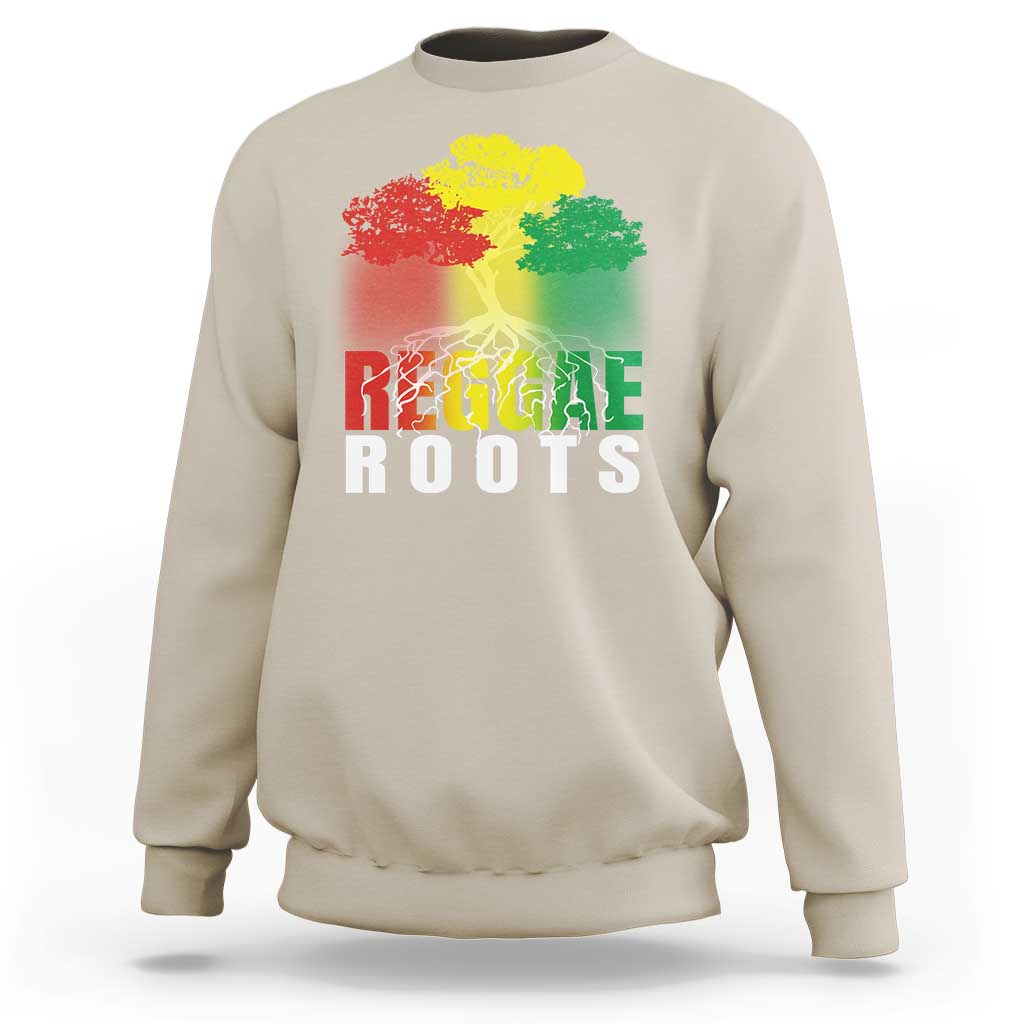 Reggae Roots Rasta Jamaican Music Sweatshirt - Wonder Print Shop