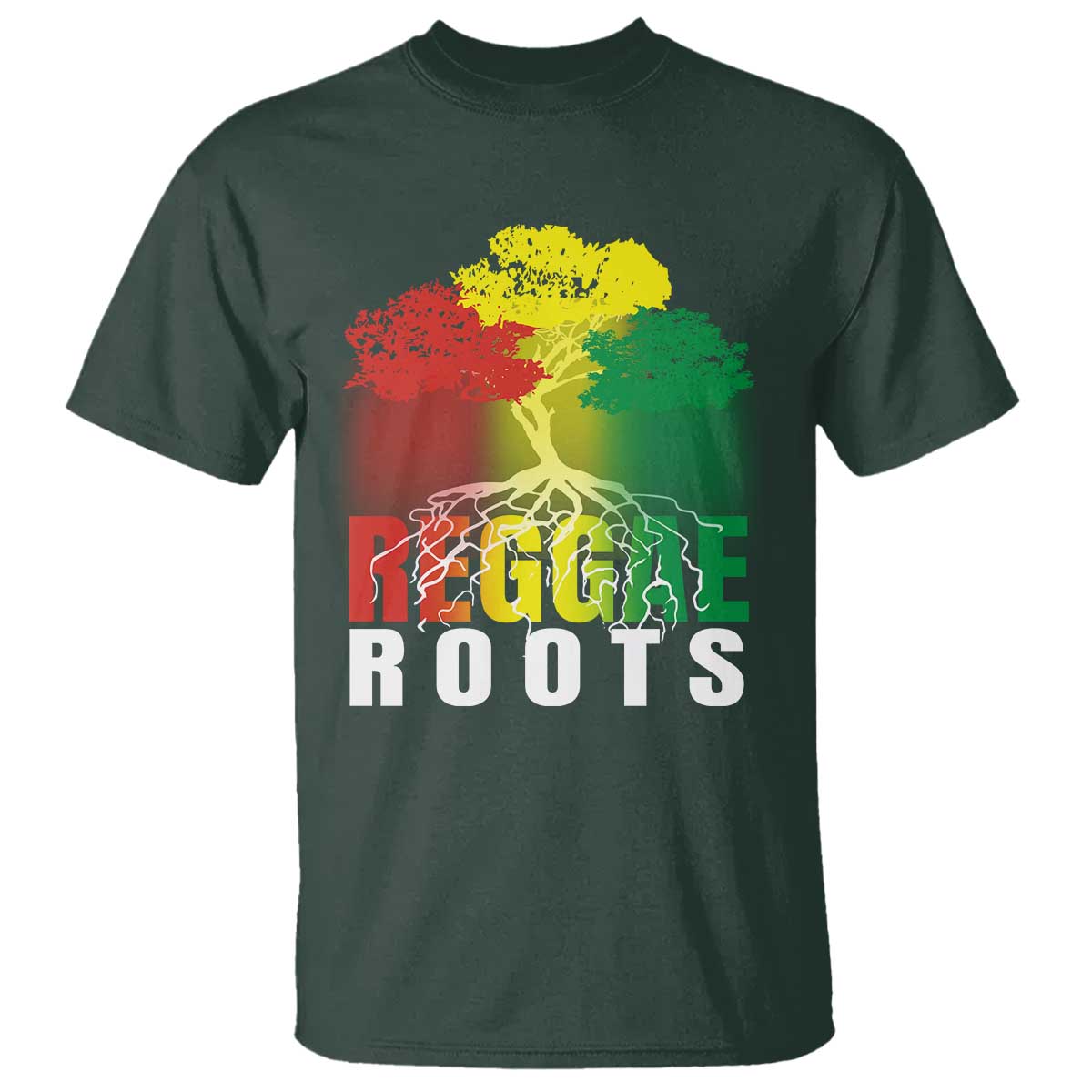 Reggae Roots Rasta Jamaican Music T Shirt - Wonder Print Shop