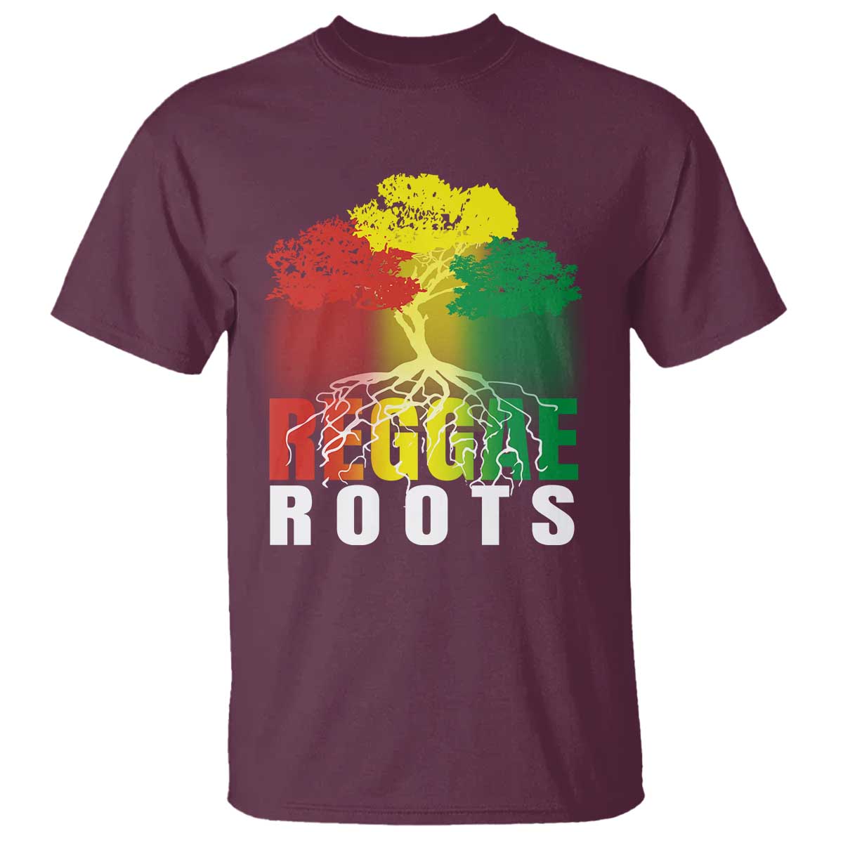 Reggae Roots Rasta Jamaican Music T Shirt - Wonder Print Shop