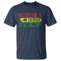 Jamaica Reggae Lover T Shirt Good Vibes Everyday All Day - Wonder Print Shop
