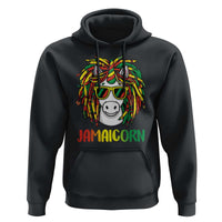 Funny Jamaicorn Jamaican Reggae Unicorn Hoodie - Wonder Print Shop