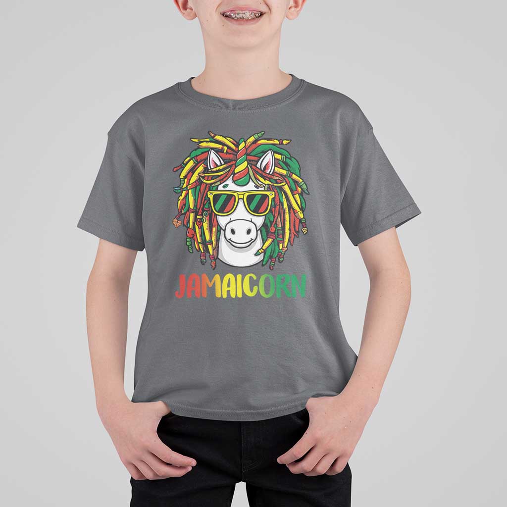 Funny Jamaicorn Jamaican Reggae Unicorn T Shirt For Kid - Wonder Print Shop