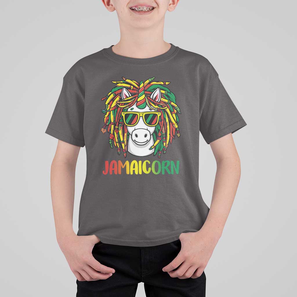Funny Jamaicorn Jamaican Reggae Unicorn T Shirt For Kid - Wonder Print Shop