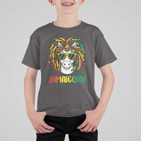 Funny Jamaicorn Jamaican Reggae Unicorn T Shirt For Kid - Wonder Print Shop