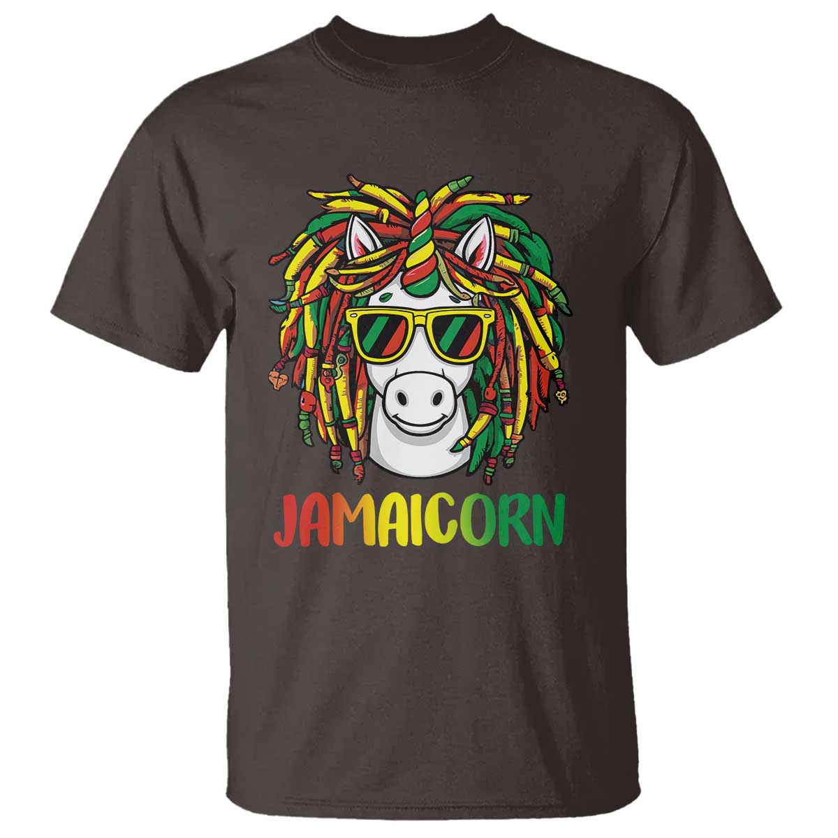 Funny Jamaicorn Jamaican Reggae Unicorn T Shirt - Wonder Print Shop