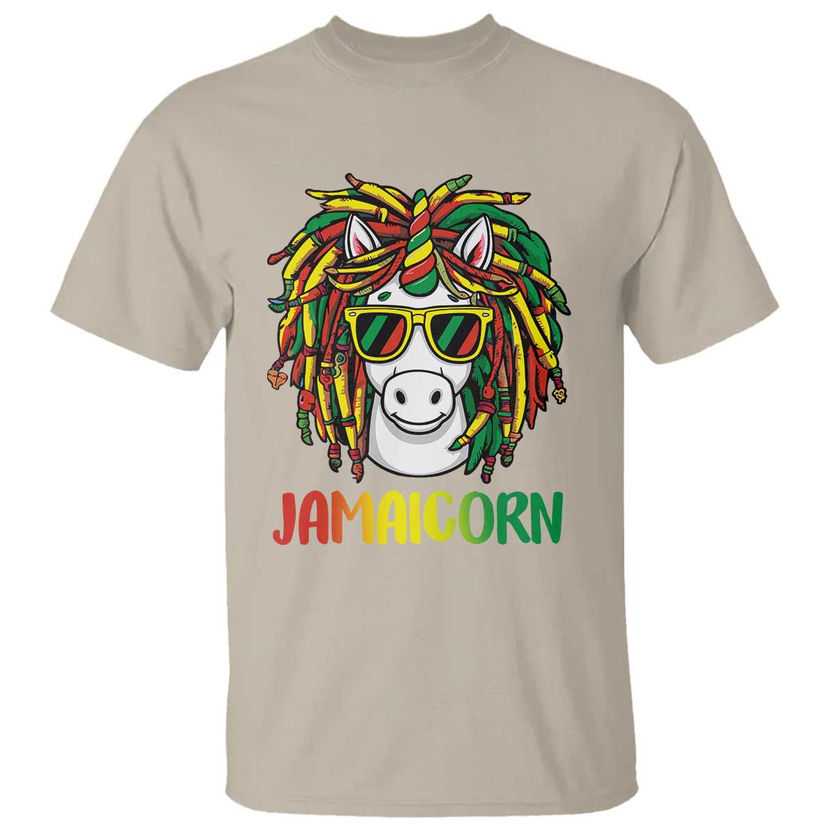 Funny Jamaicorn Jamaican Reggae Unicorn T Shirt - Wonder Print Shop