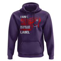 Redhead Hoodie I Have Red Hair Warning Label - Wonder Print Shop