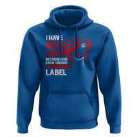 Redhead Hoodie I Have Red Hair Warning Label - Wonder Print Shop