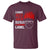 Redhead T Shirt I Have Red Hair Warning Label - Wonder Print Shop