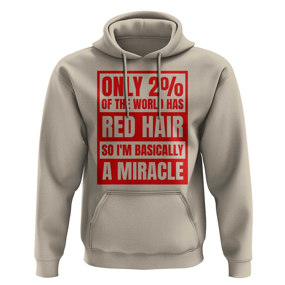 Redhead Pride Hoodie Only 2% Of The World Has Red Hair - Wonder Print Shop