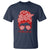 Redhead Life T Shirt Natural Red Hair Messy Bun Girl - Wonder Print Shop