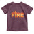 Couple Matching Fire And Ice Toddler T Shirt Typographic Fire