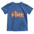 Couple Matching Fire And Ice Toddler T Shirt Typographic Fire