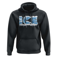 Couple Matching Fire And Ice Hoodie Typographic Ice