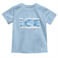 Couple Matching Fire And Ice Toddler T Shirt Typographic Ice