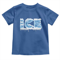 Couple Matching Fire And Ice Toddler T Shirt Typographic Ice