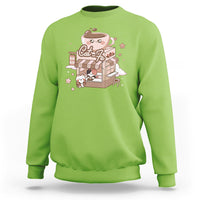 Cat Lover Sweatshirt CatFe Anime Kitty Coffee Shop - Wonder Print Shop