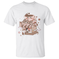Cat Lover T Shirt CatFe Anime Kitty Coffee Shop - Wonder Print Shop