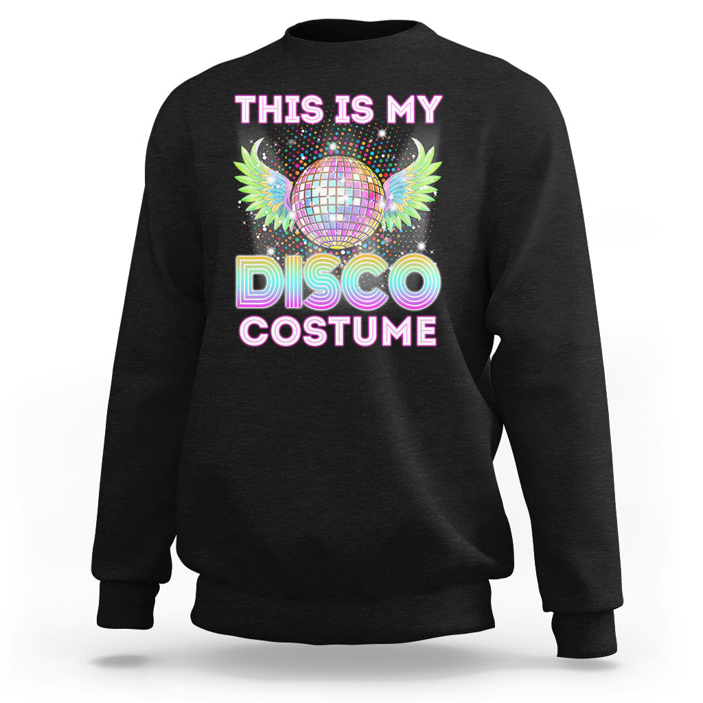 Disco Lover Sweatshirt Dance Party 70s 80s - Wonder Print Shop