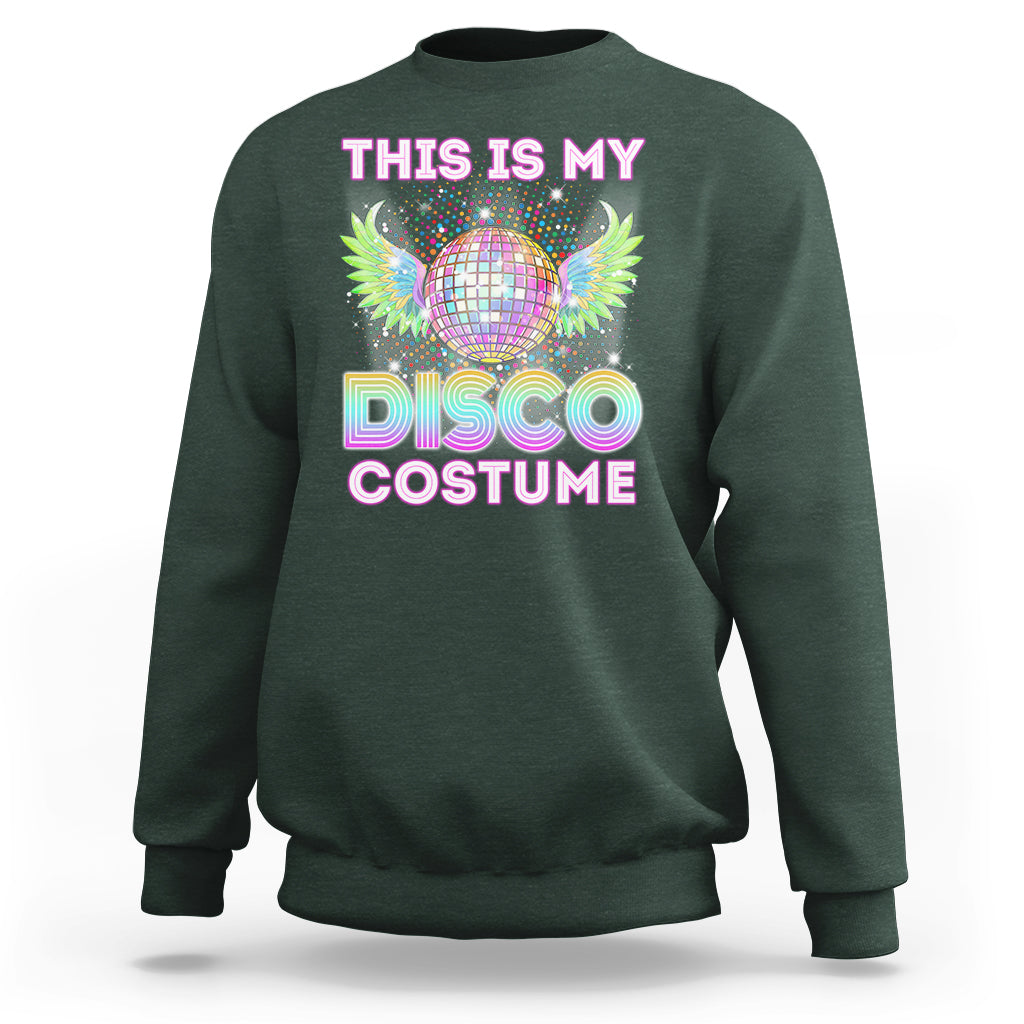 Disco Lover Sweatshirt Dance Party 70s 80s - Wonder Print Shop