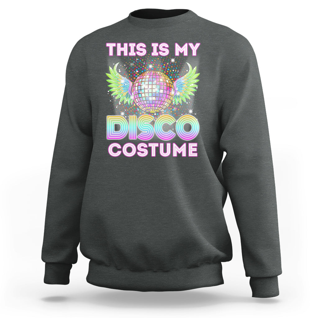 Disco Lover Sweatshirt Dance Party 70s 80s - Wonder Print Shop