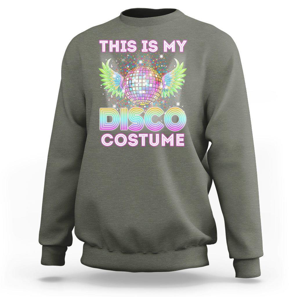 Disco Lover Sweatshirt Dance Party 70s 80s - Wonder Print Shop