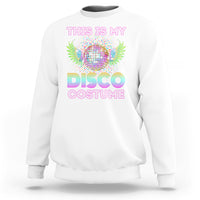 Disco Lover Sweatshirt Dance Party 70s 80s - Wonder Print Shop