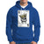 Poker Hoodie Couple Matching - 1/2 Card King Skull - Wonder Print Shop