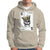 Poker Hoodie Couple Matching - 1/2 Card King Skull - Wonder Print Shop