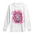 Breast Cancer Awareness Pink Lion Warrior Long Sleeve Shirt