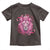 Breast Cancer Awareness Pink Lion Warrior Toddler T Shirt