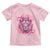 Breast Cancer Awareness Pink Lion Warrior Toddler T Shirt