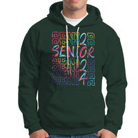 Tie Dye Senior Graduation Of 2024 Hoodie - Wonder Print Shop