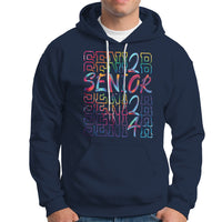 Tie Dye Senior Graduation Of 2024 Hoodie - Wonder Print Shop