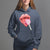 Valentine's Day Hoodie I'm A Sucker For You Candy Pop Lollipop - Wonder Print Shop