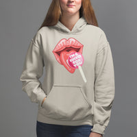 Valentine's Day Hoodie I'm A Sucker For You Candy Pop Lollipop - Wonder Print Shop