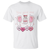 Valentine's Day T Shirt You Give Me Tachycardia ICU Nurse Life - Wonder Print Shop